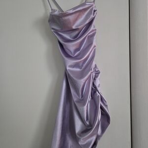 Windsor Strapless Lavender Dress